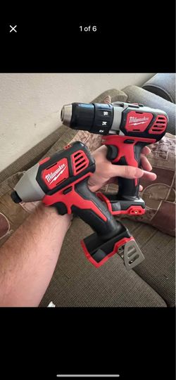 Milwaukee 1/4” impact Driver and the 1/2” Drill Both Brand New.! Tools Only