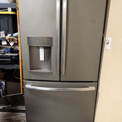 GE three door, refrigerator counter depth free