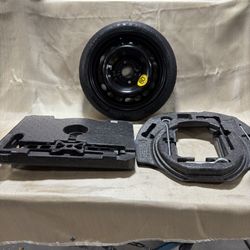 2016-2022 Chevrolet Spark Spare Tire Kit w/ Jack Tools Foam T105/70D14 OEM Used