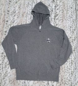Men's DCB Performance Marine Gray Zip-Up Hooded Boating Sweatshirt