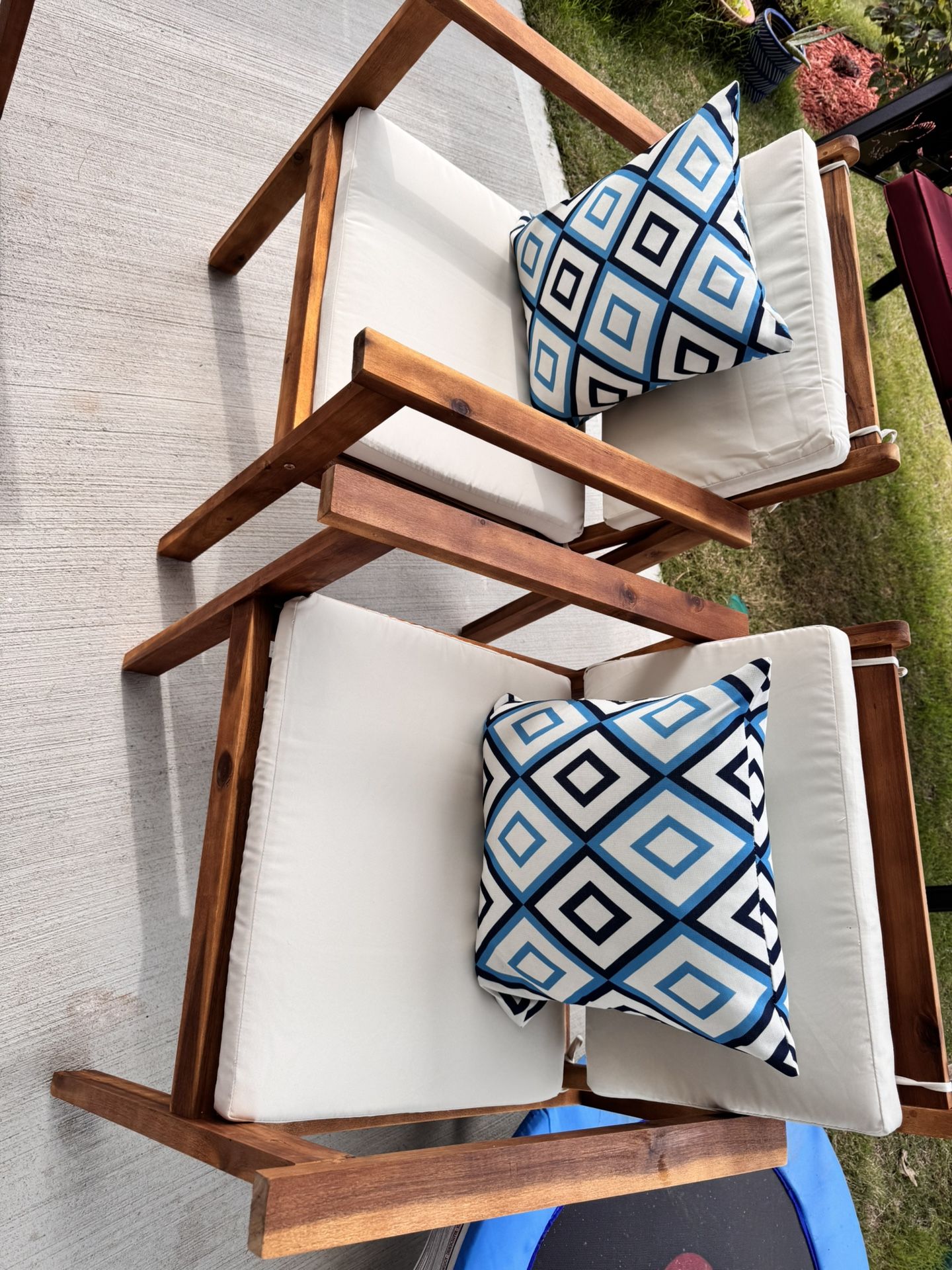 Patio Chairs - Set of 2
