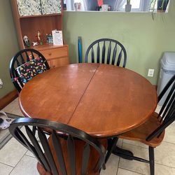 Kitchen table with leaf