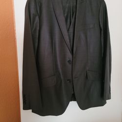 Men's Suit Med Jacket Pants Size 30 Waist 33 Length Also Come With Vest