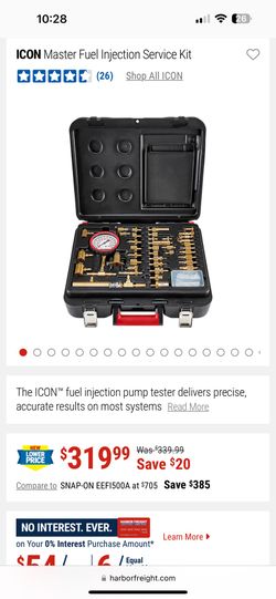Icon Master Fuel Injection Set
