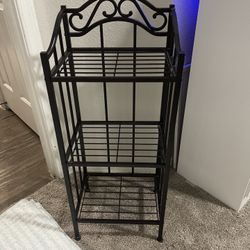 Bronze Color Metal Storage Rack