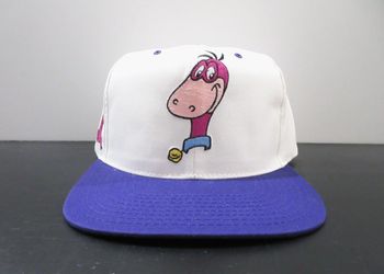 Vintage 1994 Dino Flintstones Hanna-Barbera Snapback Hat One Size