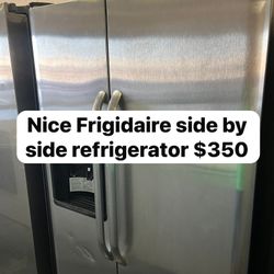 Nice Frigidaire Side By Side Refrigerator 