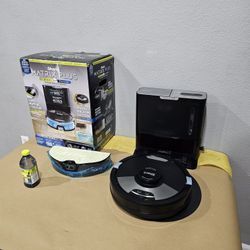 shark matrix plus 2in1 vacuum auto empty base mopping 