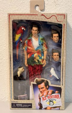 2019 NECA Ultimate Ace Ventura Pet Detective 8" Clothed Figure Jim Carrey