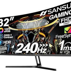 Sansui 32 inch curved monitor