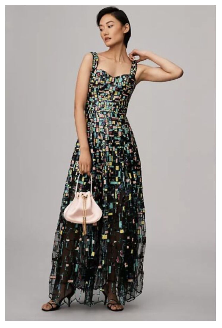 Dress The Population Sequin Dress