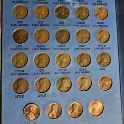 PENNY COLLECTION 1941 - 75 , TYPE S , D