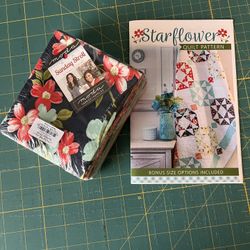 Moda Sunday Stroll Fat Quarters With Quilt Pattern