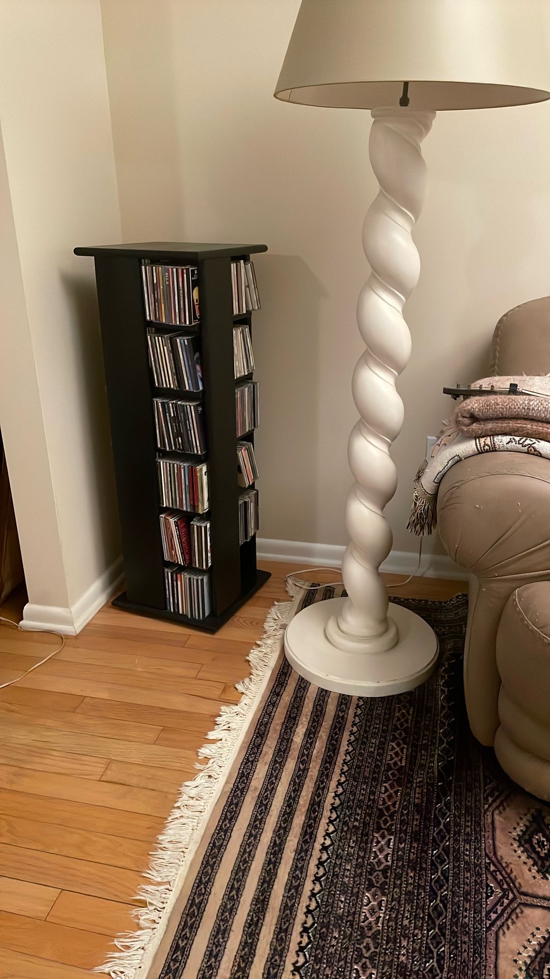 Spinning CD tower (CDs Not Included)
