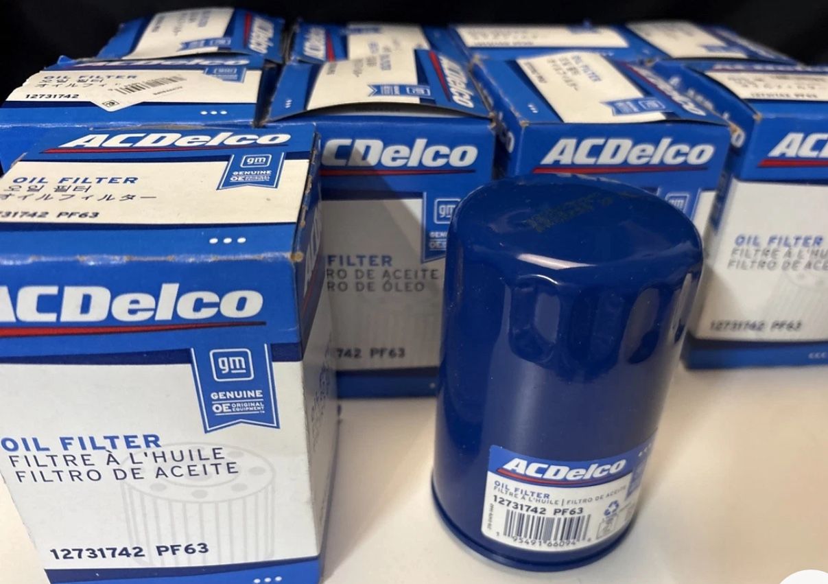 PACK OF 9 - ACDelco PF63 PF63E PF63F 1(contact info removed) OIL FILTERS - GENUINE GM OEM