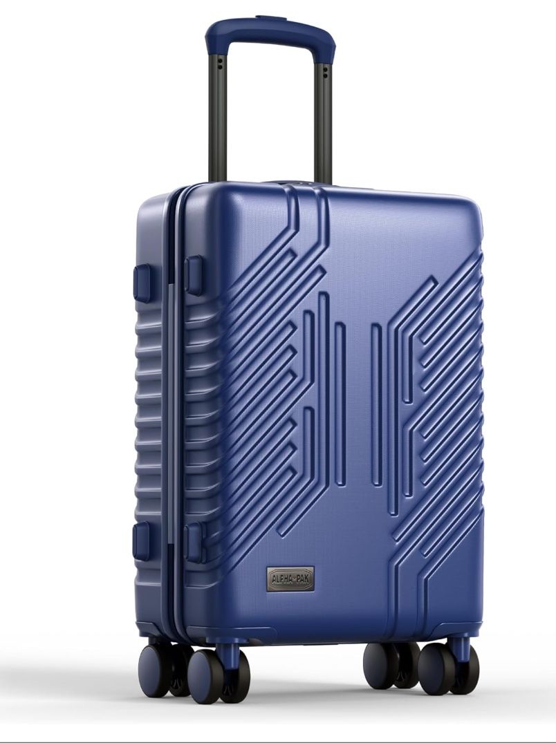Brand New 20-inch Carry On Luggage Airline Approved - PC+ABS Lightweight Suitcase with Built-in TSA Lock