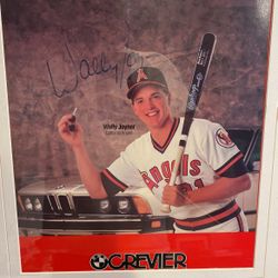 CALIFORNIA ANGELS WALLY JOYNER BMW FRAME