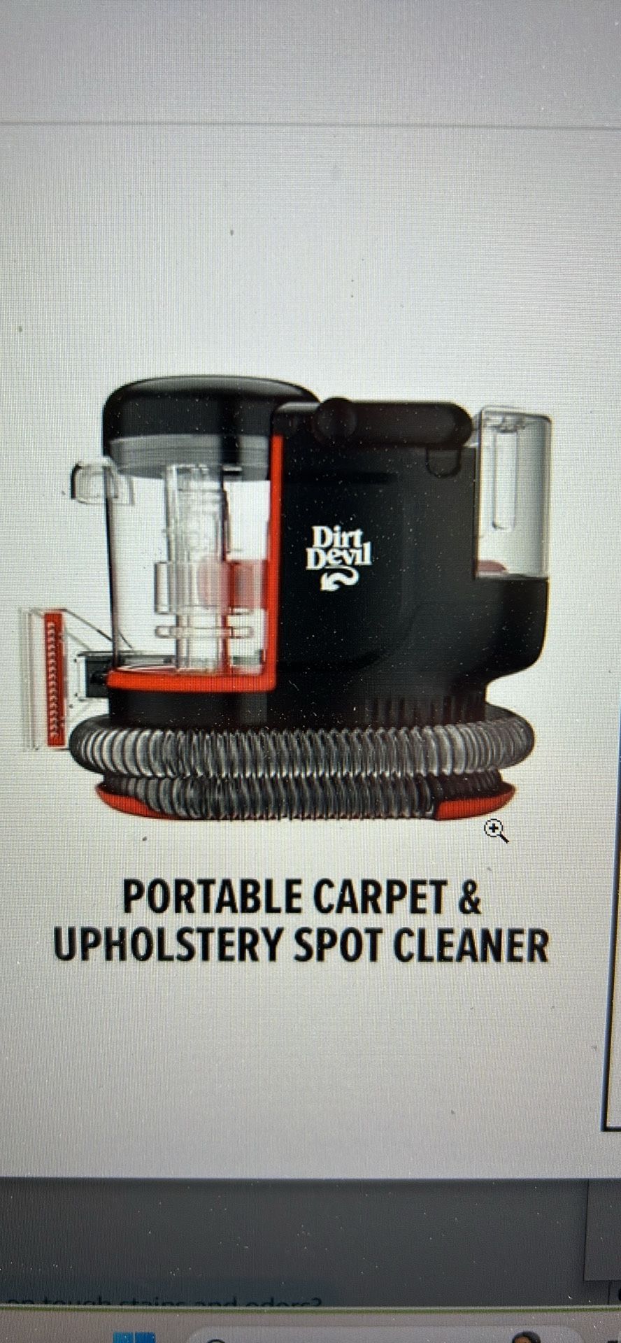 Dirt Devil Portable Spot Cleaner