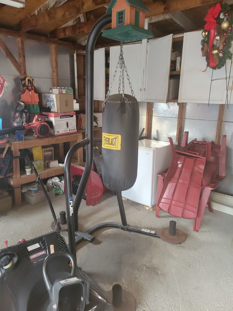 Punching Bag and Stand