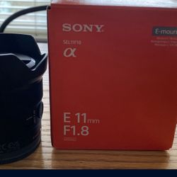 Sony lens 