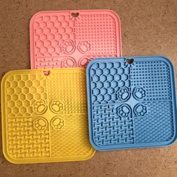 3 Set Dog Lick Mats