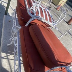 Two Vintage Patio Chairs 