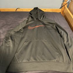 Nike Therma-Fit Hoodie Jacket - With Pockets - Activewear Gym  - Large 