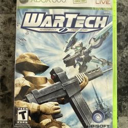 Wartech: Senko no Ronde Xbox 360 Tested CIB