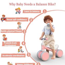 Baby Girl Balance Bike 
