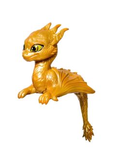 Fourth Wing Andarna Adult Shoulder Sitter Gold Dragon Figure Rebecca Yarros