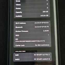 Apple iPhone 13 Pro Max - 256 GB - Sierra Blue (Unlocked) (Dual SIM) 