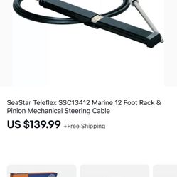12ft steering cable brand new