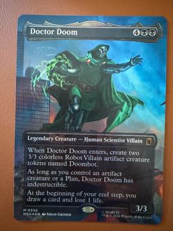 MTG | Doctor Doom (Foil) | Marvel super hero’s