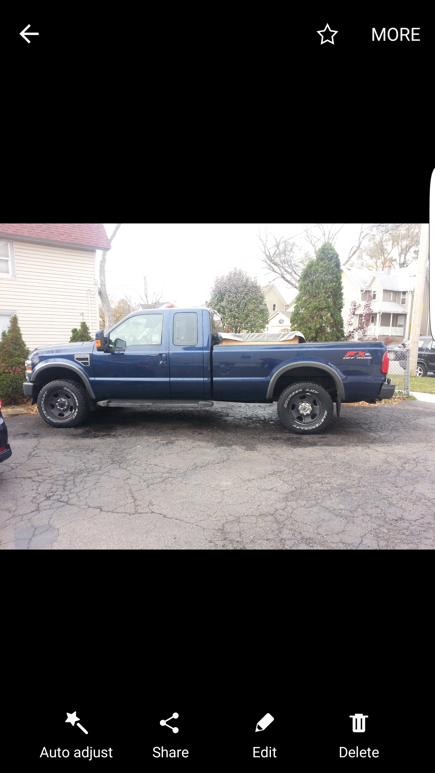 F 250 4x4 13800 millas