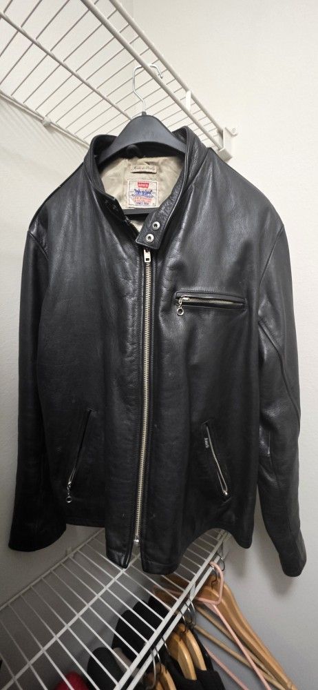 Heavy Leather Levi's Bomber