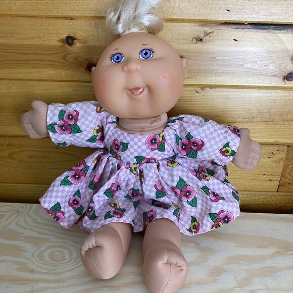 Play Along Cabbage Patch Doll PA-9 Blond Hair & Blue Eye 00s 2004