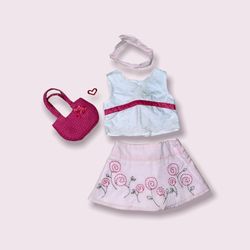 RETIRED American Girl Doll Tea Outfit Set