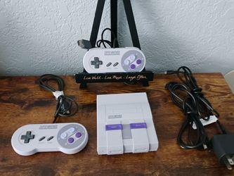 Authentic Super Nintendo Mini SNES Classic Edition Console CLV-201 ■21 Games 