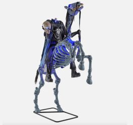 8.5 ft Grave & Bones Giant-Sized Animated LED Knight Frost-bane