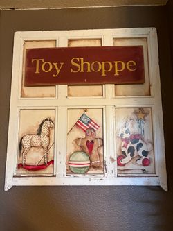 Wooden Toy Sign