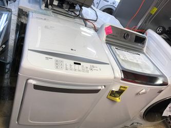 Washer and dryer set LG inverter he / 1 year warranty free delivery financing available