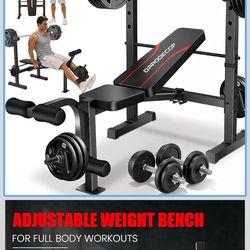Workout bench - adjustable
