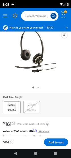 Plantronics HW301N Encore Pro headset w/ noise canceling mic