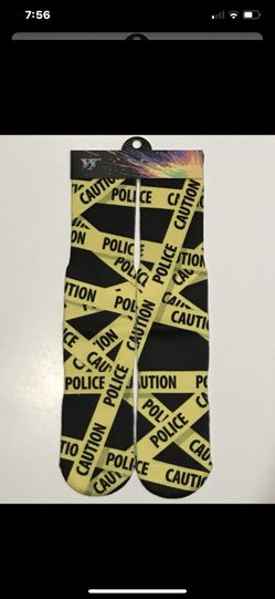 Police caution tape cocks