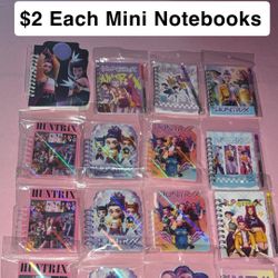 K Pop Mini Notebooks $2 Each 