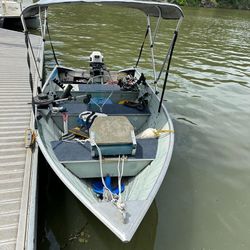 Gregor Fishing Boat 14ft Aluminum 