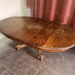 Solid Oak Coffee Table