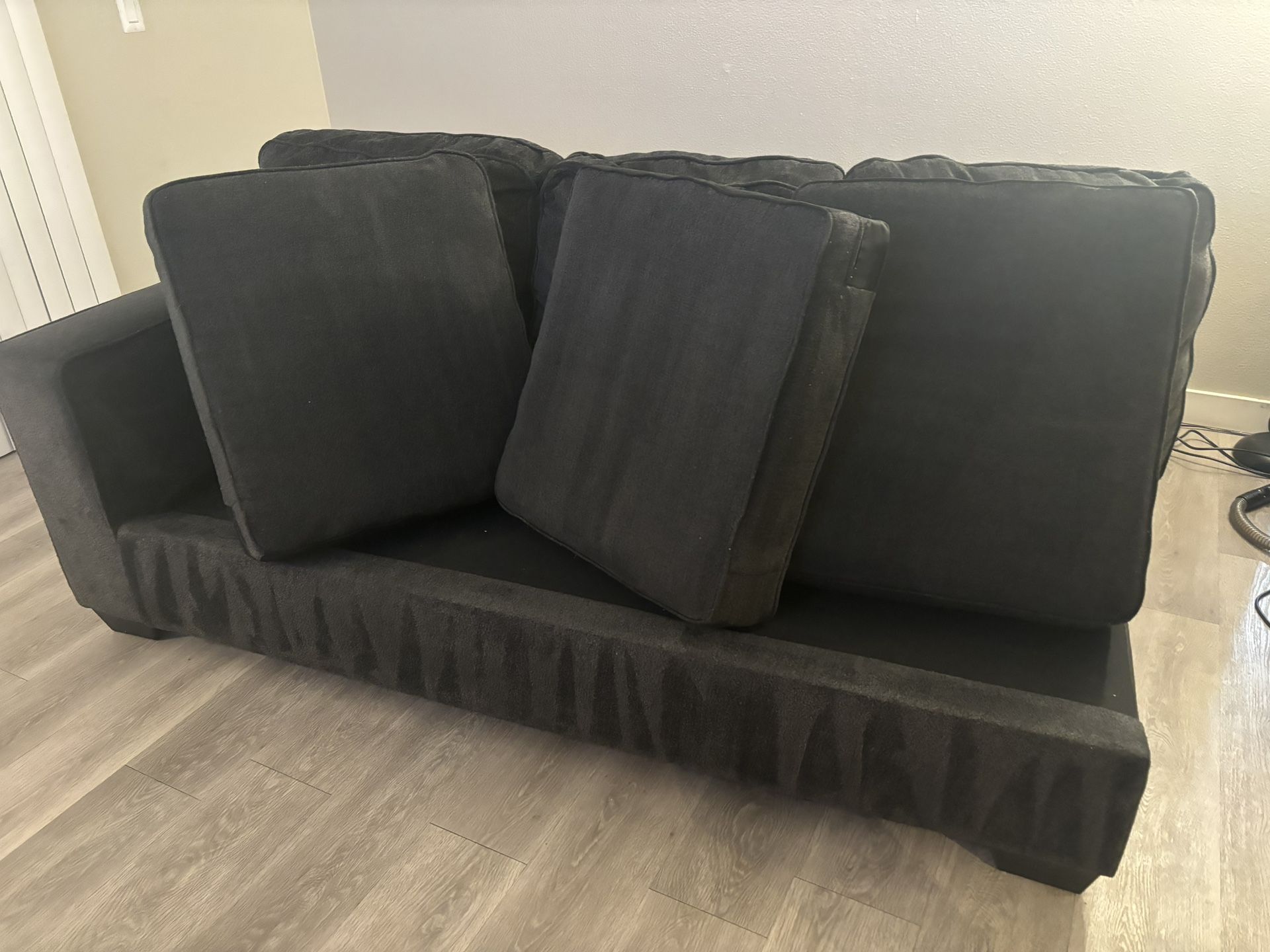 Dark Grey Sectional Couch