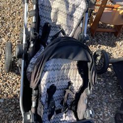 City Select Baby Jogger Double Stroller With Board