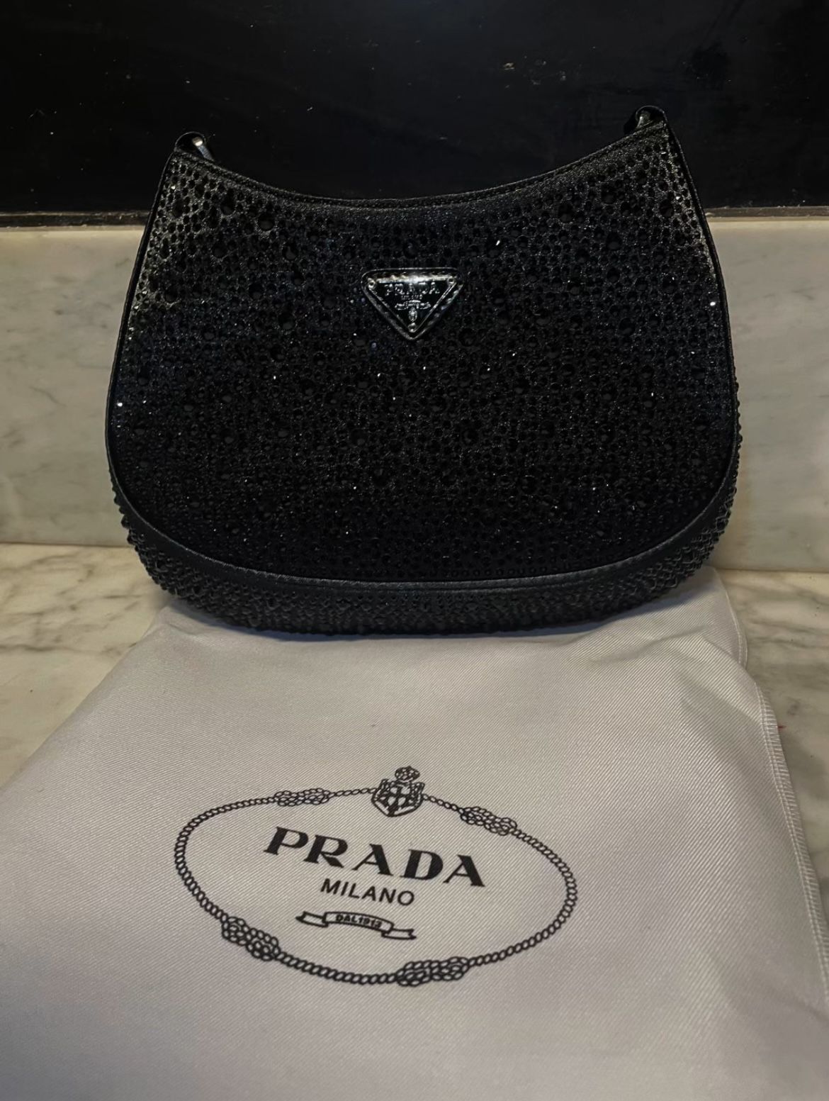 Prada Cleo Satin Bag